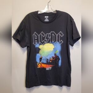 74. NWOT - AC/DC "Let There Be Rock" Graphic Band Tee